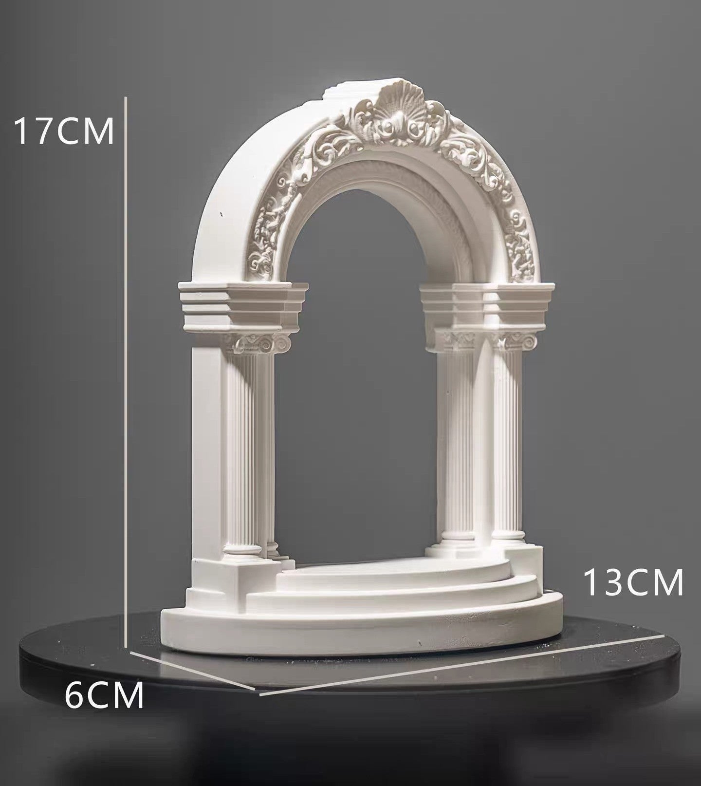 Elegant white Relief Arch