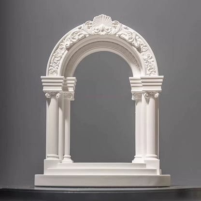 Elegant white Relief Arch