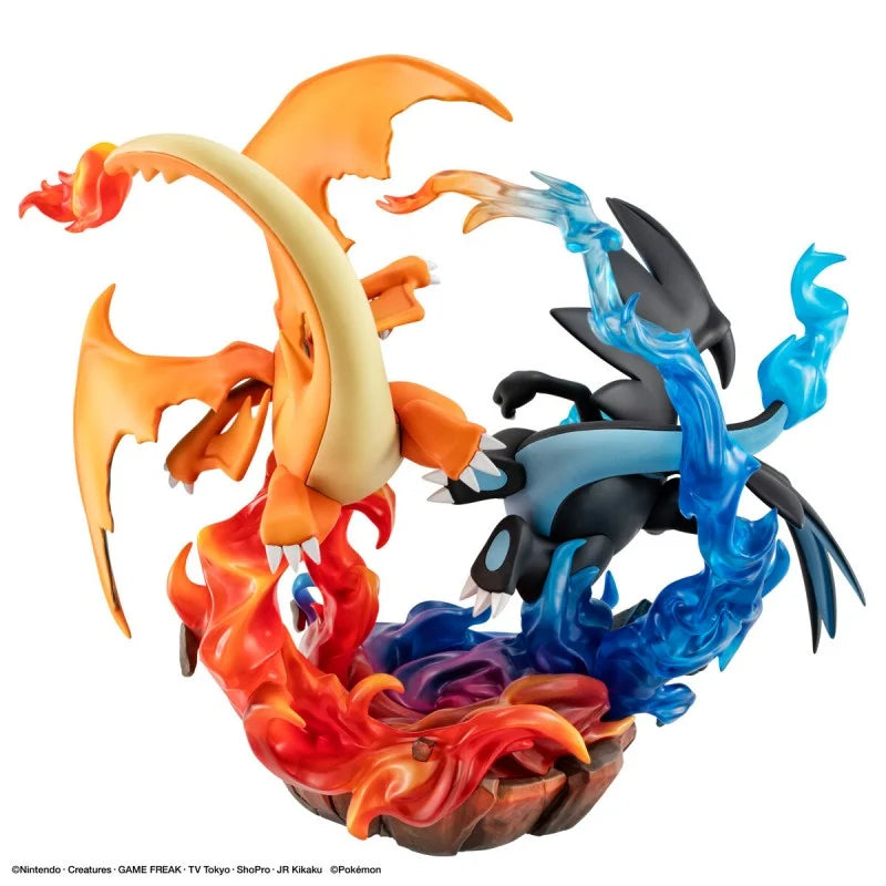 G.E.M.EX Series Pokemon Mega Charizard X & Mega Charizard Y