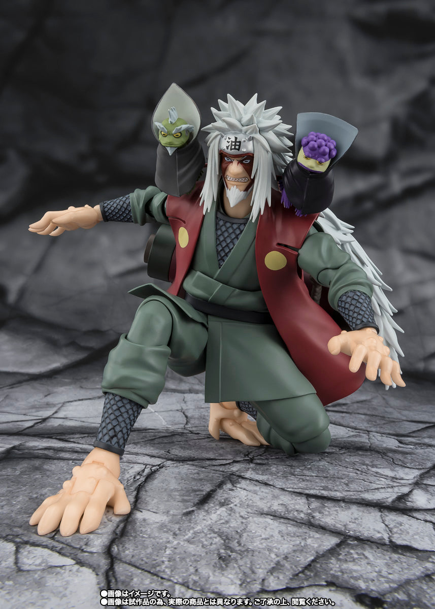 S.H.Figuarts Jiraiya -Hidden Leaf Heroic Master Sage- (Sage Mode Set)