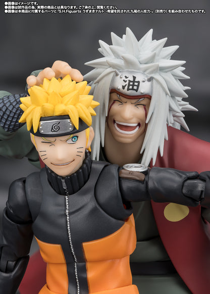 S.H.Figuarts Jiraiya -Hidden Leaf Heroic Master Sage- (Sage Mode Set)