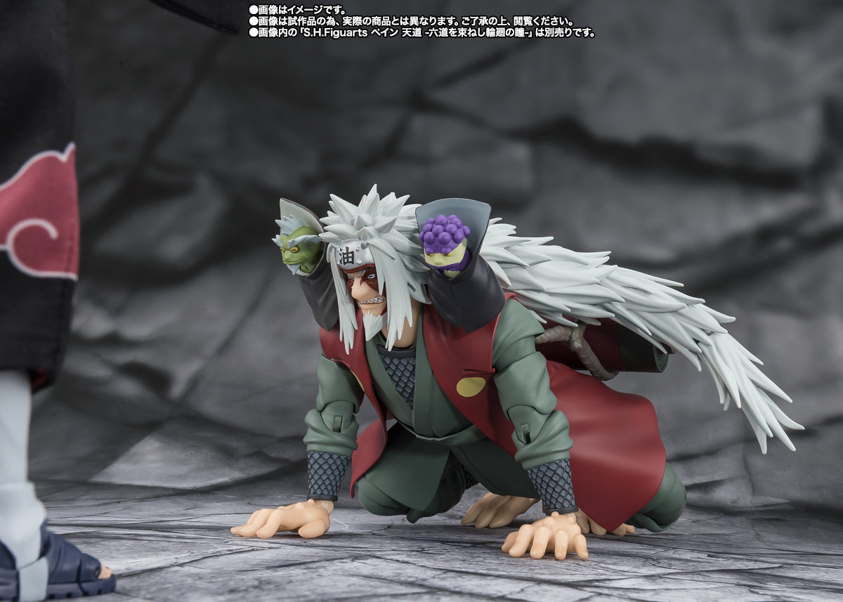 S.H.Figuarts Jiraiya -Hidden Leaf Heroic Master Sage- (Sage Mode Set)
