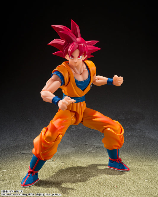 S.H.Figuarts Super Saiyan God Son Goku