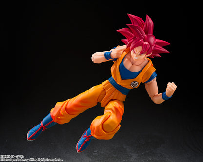 S.H.Figuarts Super Saiyan God Son Goku