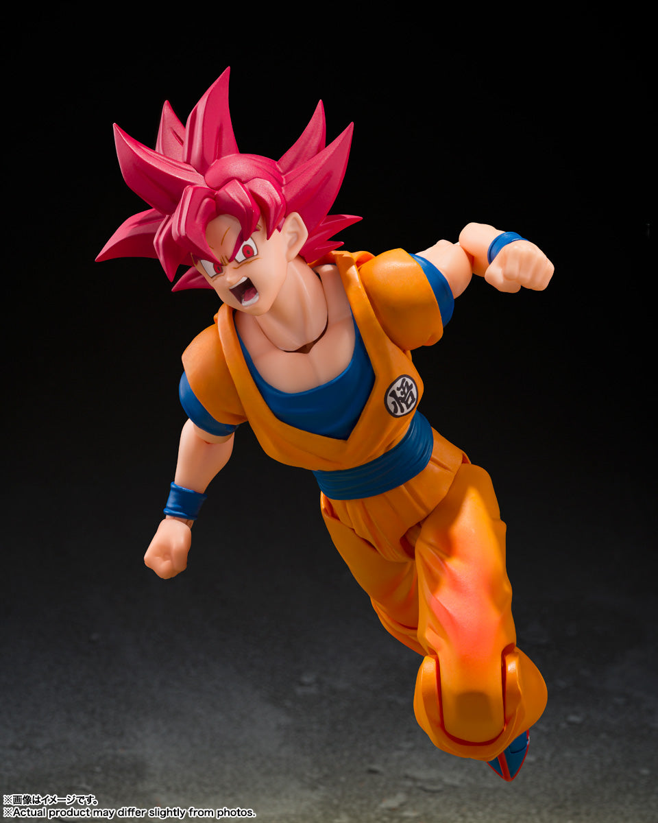 S.H.Figuarts Super Saiyan God Son Goku