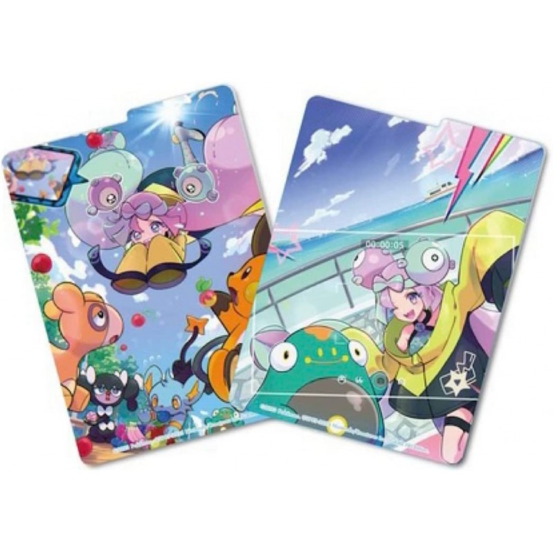 Pokemon Trading Card Game Scarlet & Violet Expansion Pack Clay Burst & Snow Hazard Pokemon Center Gym Set